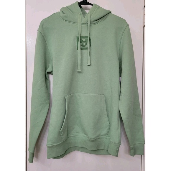 Disney Tops - NWT Disney Parks Walt Disney World Castle Green XS Hoodie Sweatshirt Est. 1971